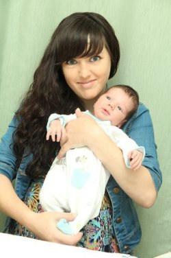 9 июля, в день памяти Тихвинской иконы Божией Матери, родился тихвинёнок - Максим 