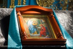 Благовещение в храме Рождества Пресвятой Богородицы 