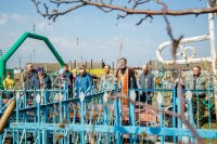 Субботник на кладбище с. Три Озера 