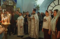 Рождественское богослужение в нашем храме