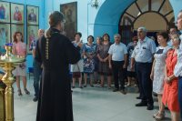 Официальные гости в нашем храме