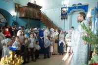 Детское Рождественское Богослужение в храме Рождества Пресвятой Богородицы 