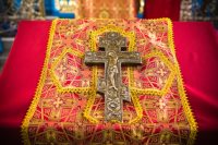 Праздник Воздвижение Креста Господня в храме Рождества Пресвятой Богородицы