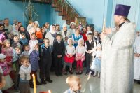 Детское Рождественское Богослужение в храме Рождества Пресвятой Богородицы 